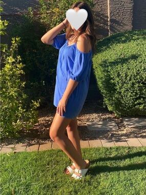 Dainty Hooligan Light Blue Blouse with Butterfly Logo